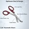 A2Z Scilab Trauma Shears 12/Pack Non-Stick 7.25 First Aid EMT Stainless Steel Scissors Burgandy Handle A2Z-ZR879 - alternate 8